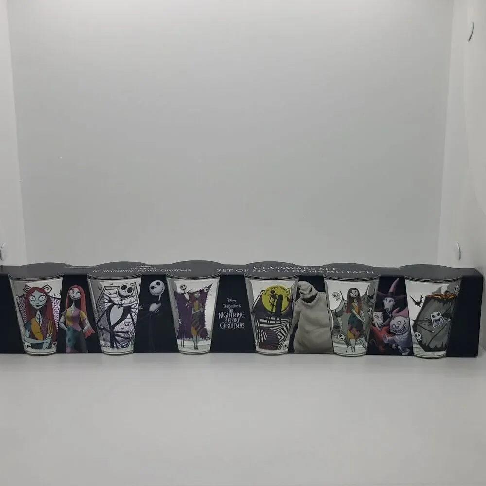 Nightmare Before Christmas Glassware set